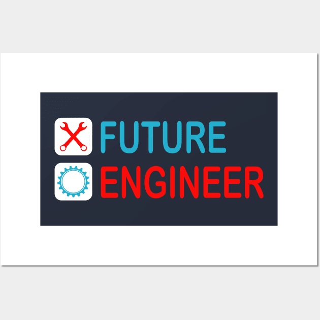 future engineer mechanical engineering tools Wall Art by PrisDesign99